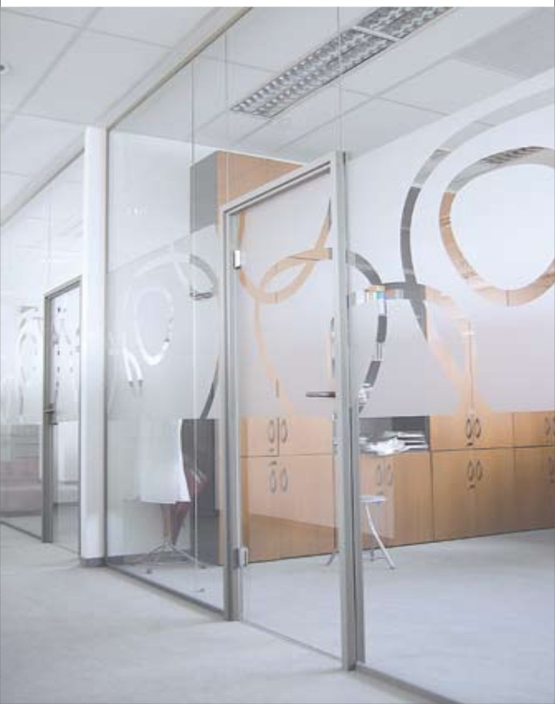 辦公室玻璃隔斷系統(tǒng)