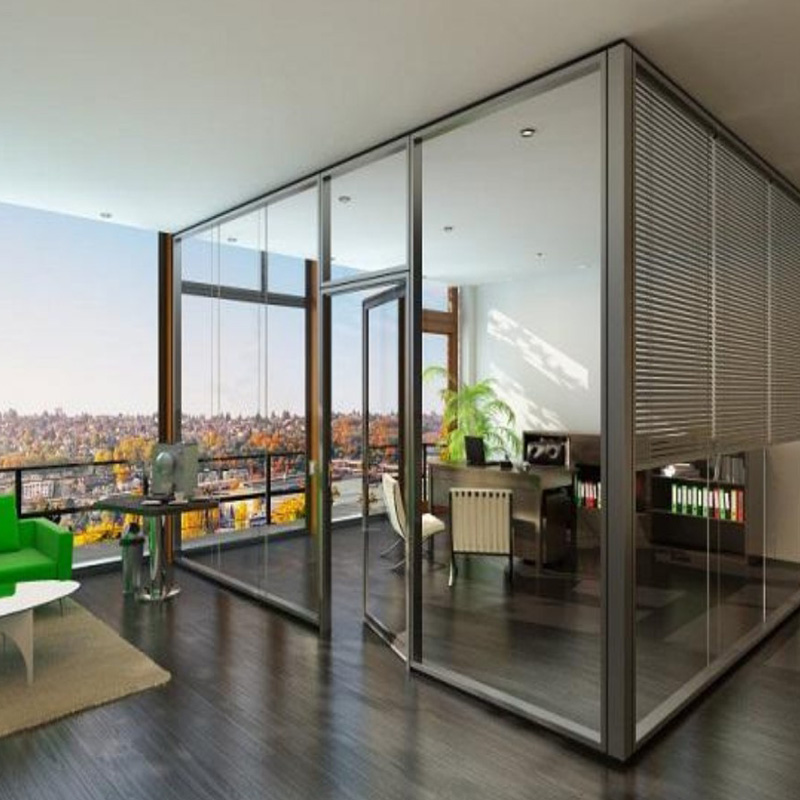 隱框雙層玻璃隔斷