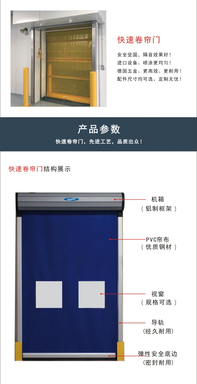 寶產(chǎn)三和快速卷簾門