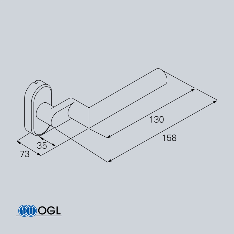 茵科型材門(mén)把手